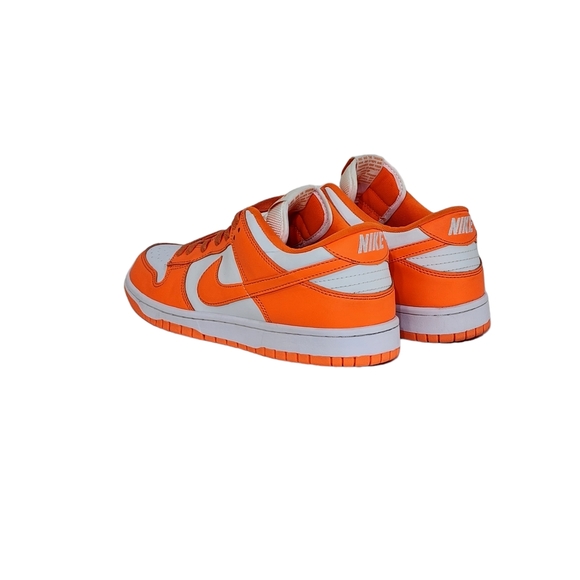 Nike Dunk Low Retro SP Syracuse CU1726 White Orange Blaze Mens Size 8.5 Women 10 - Picture 6 of 11